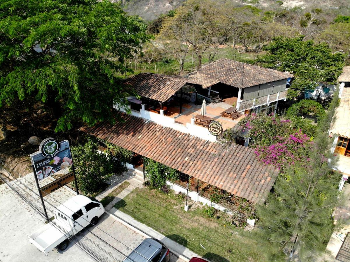 Jardin Cafe Hotel & Restaurant Gracias Exterior photo